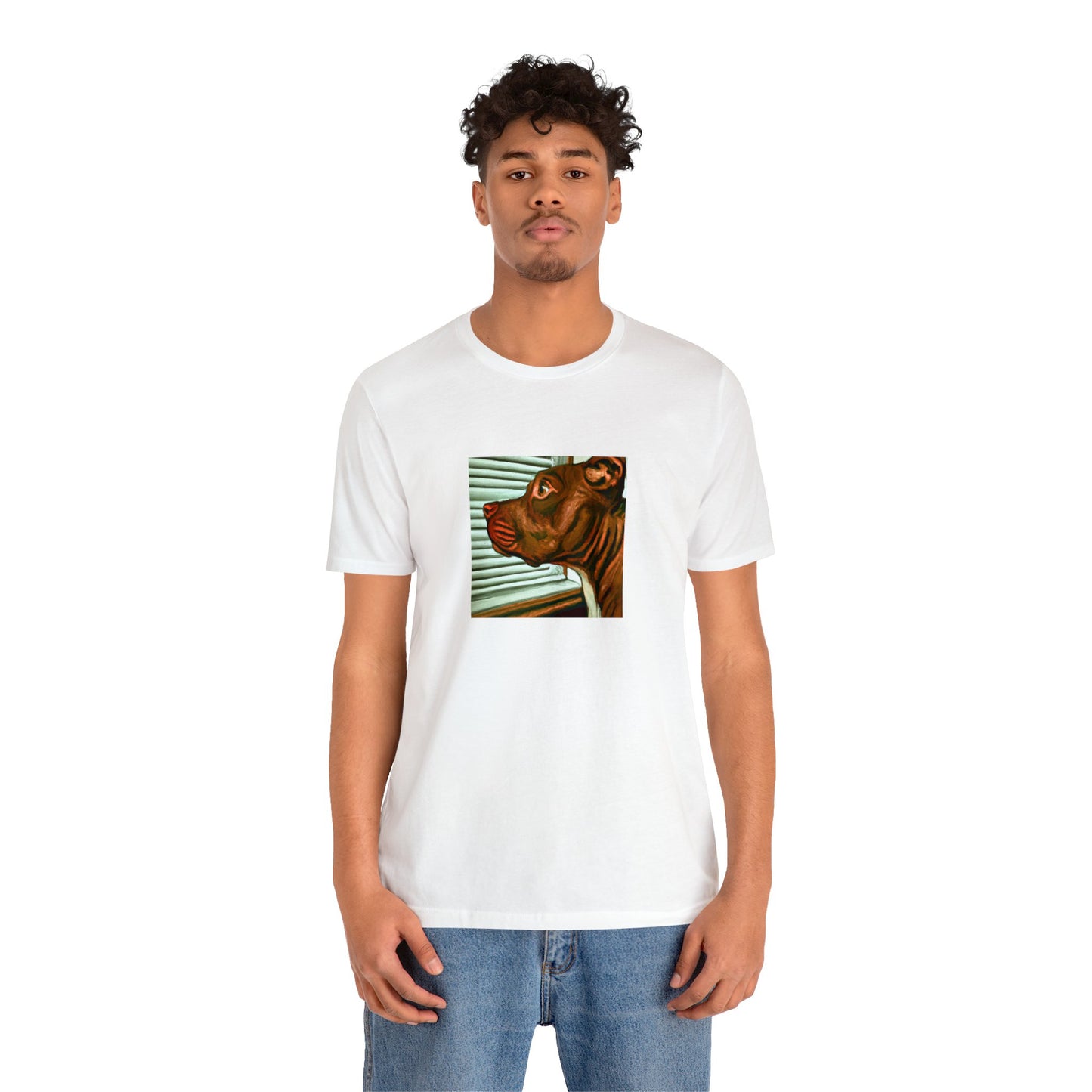 Giuseppe Marchesi, a male streetwear designer from Italy in the 1990s. He was known for his eclectic style that blended bright colors, intricate patterns, and stylized graphics, creating unique looks for the modern wearer. He-Tee