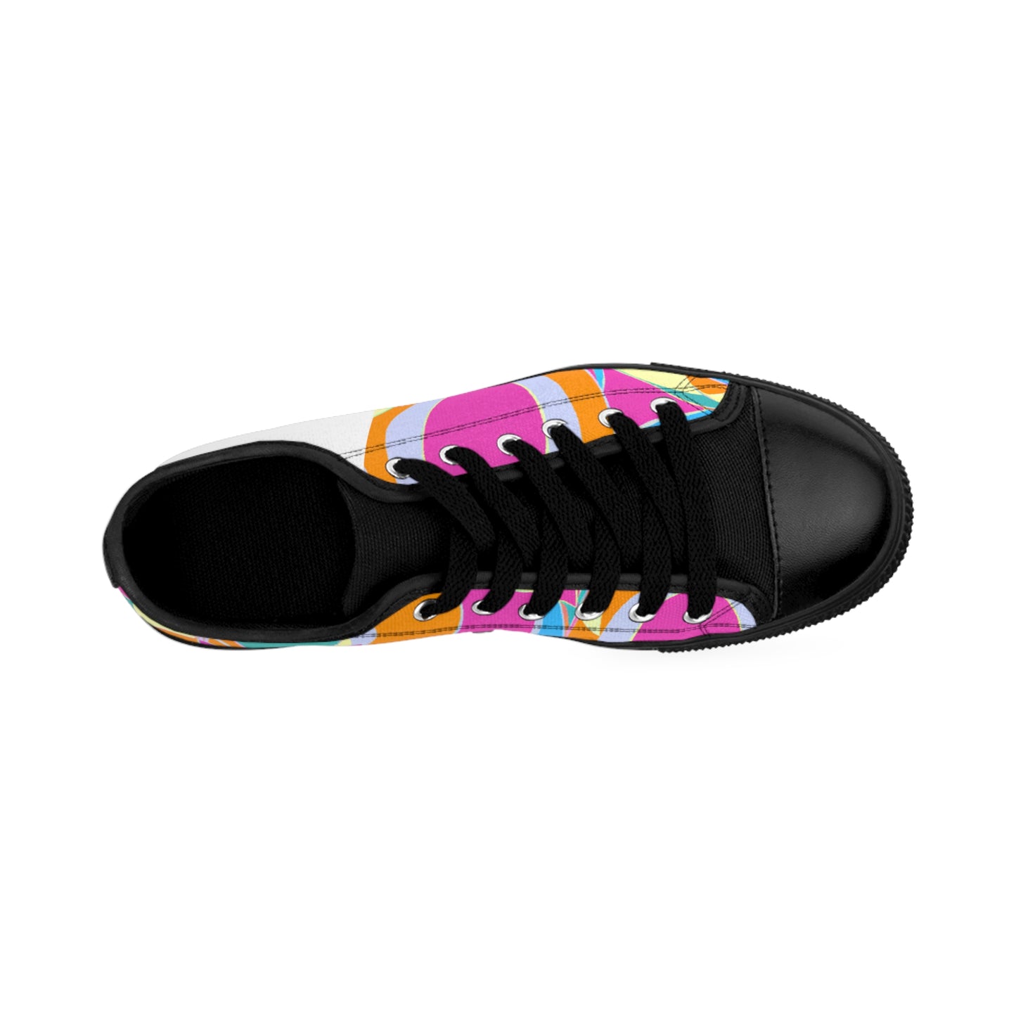 Maria Vasquez, a talented shoe designer from Spain in the 1500s. She applied her knowledge of traditional shoe-making techniques to create beautiful and intricate designs that combined colorful leather, laces, and stones. Acclaimed by royalty and-low top