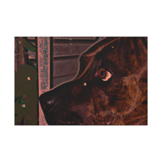 Theona Tenbrick, Dutch Master of the Baroque.-canvas