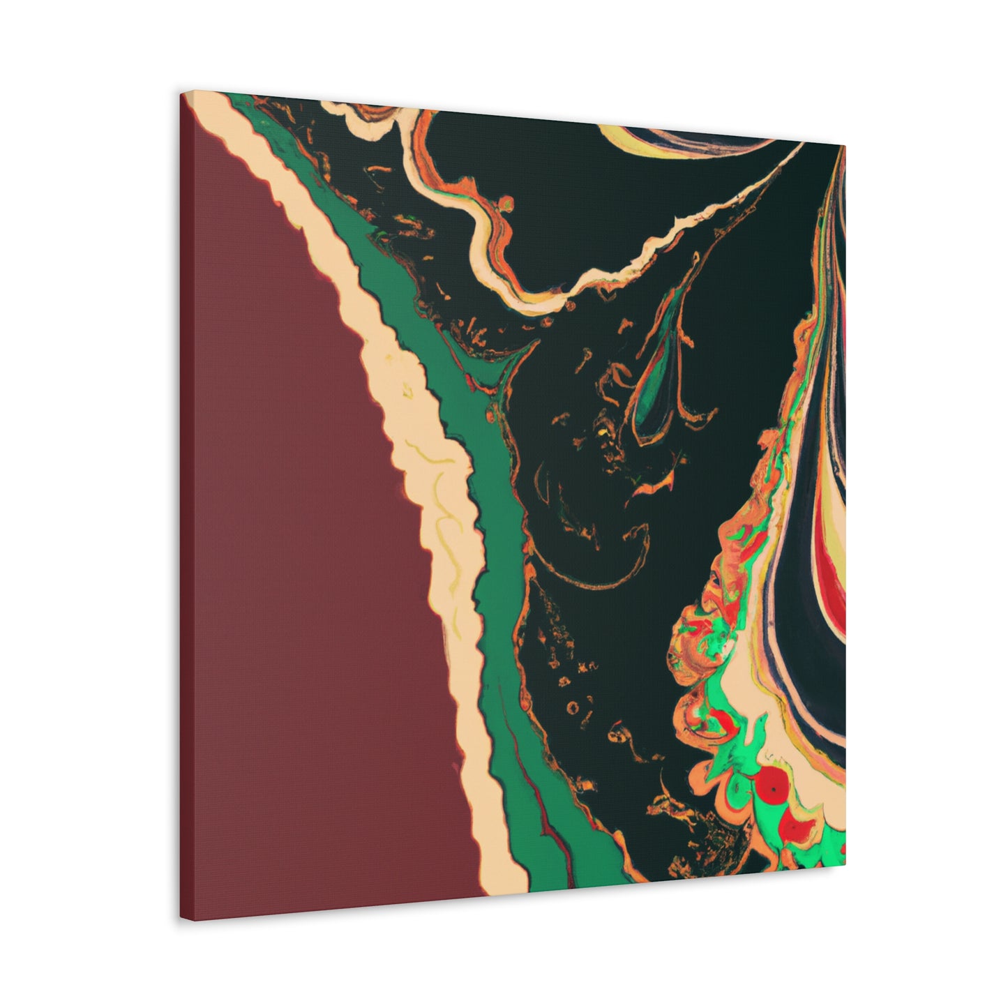 Carista Viridi-Verne, the Baroque Master.-canvas