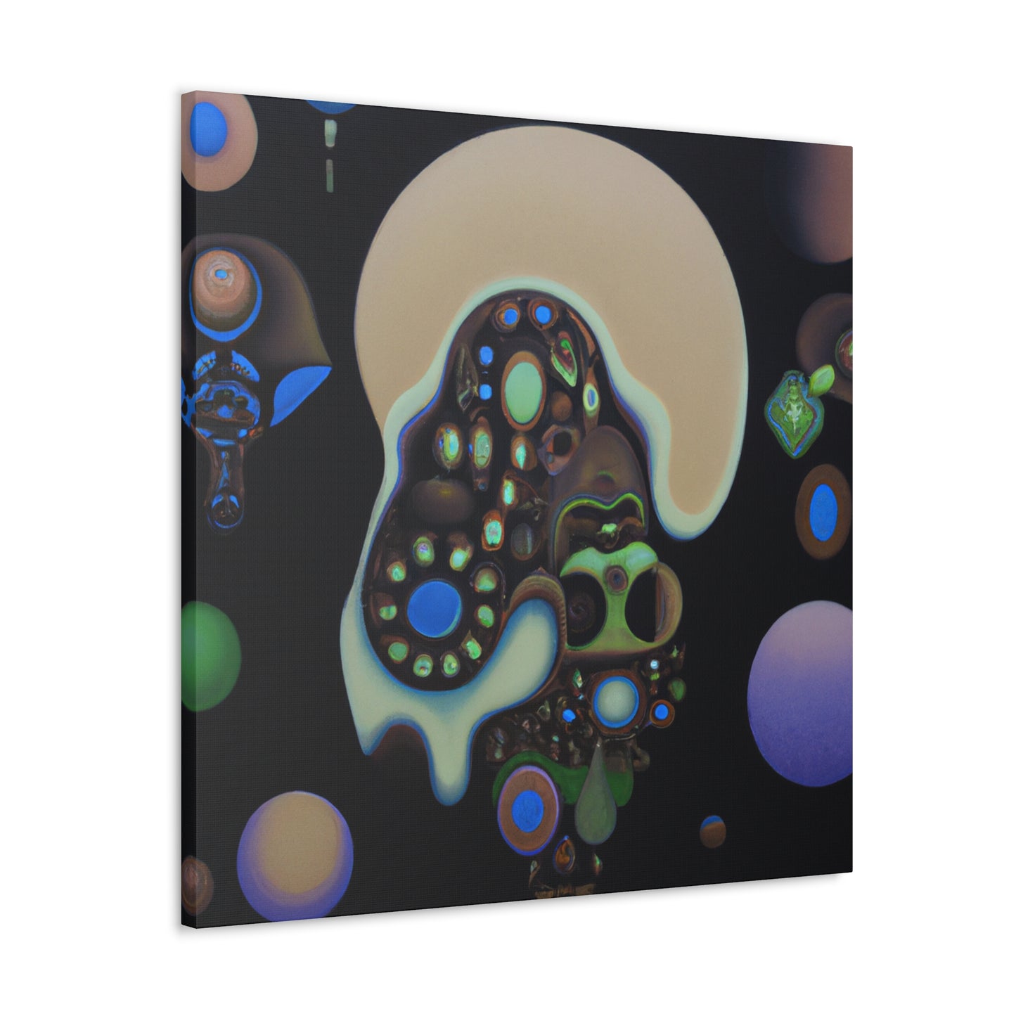 Verdigris de la Verite-canvas