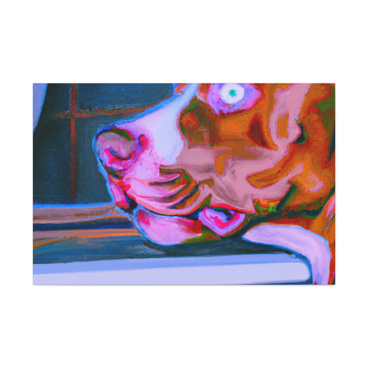 Osbertus Tiberius de Morga-canvas