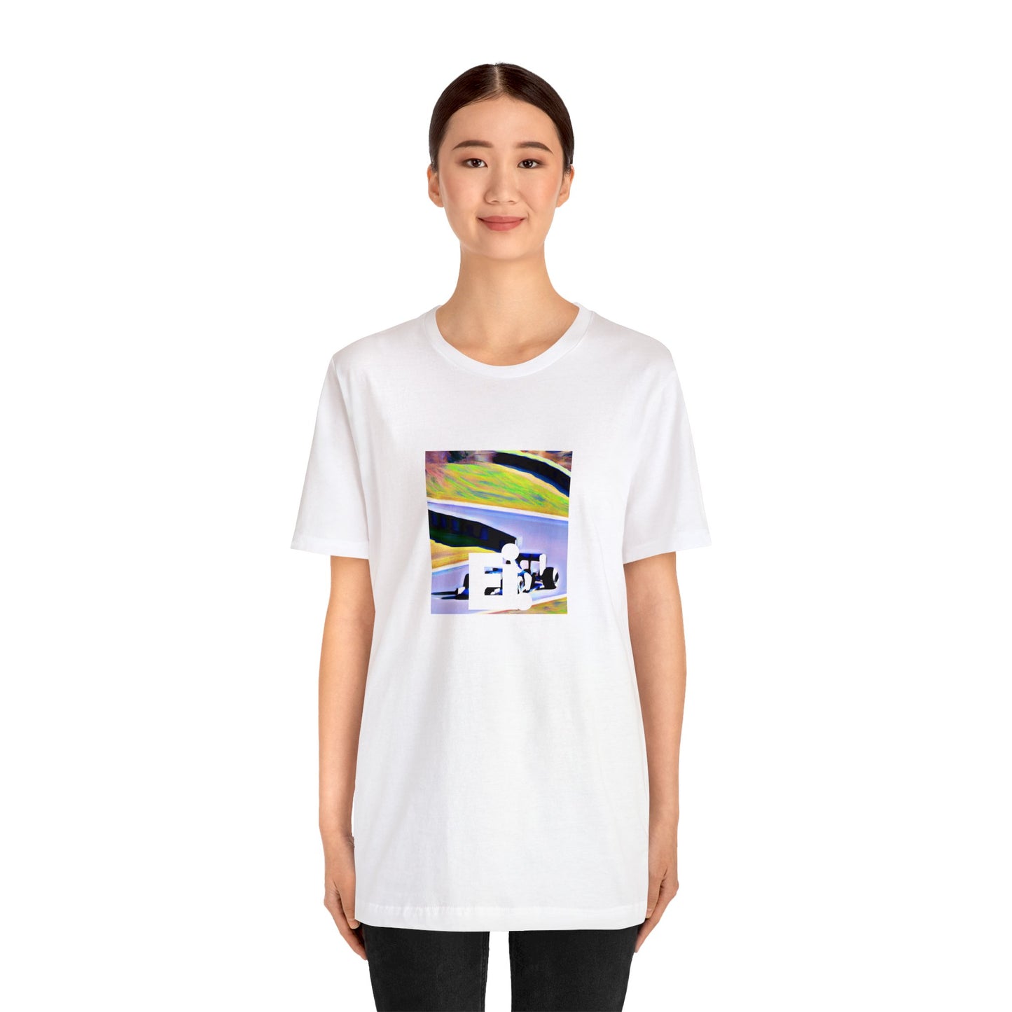 Giulio Beverly, a female Italian streetwear designer from the 1990s who hailed from Milan. Drawing on her lifelong love of soccer and her Italian roots, Giulio created brightly-colored sportswear and casual clothing for Gen-X-Tee