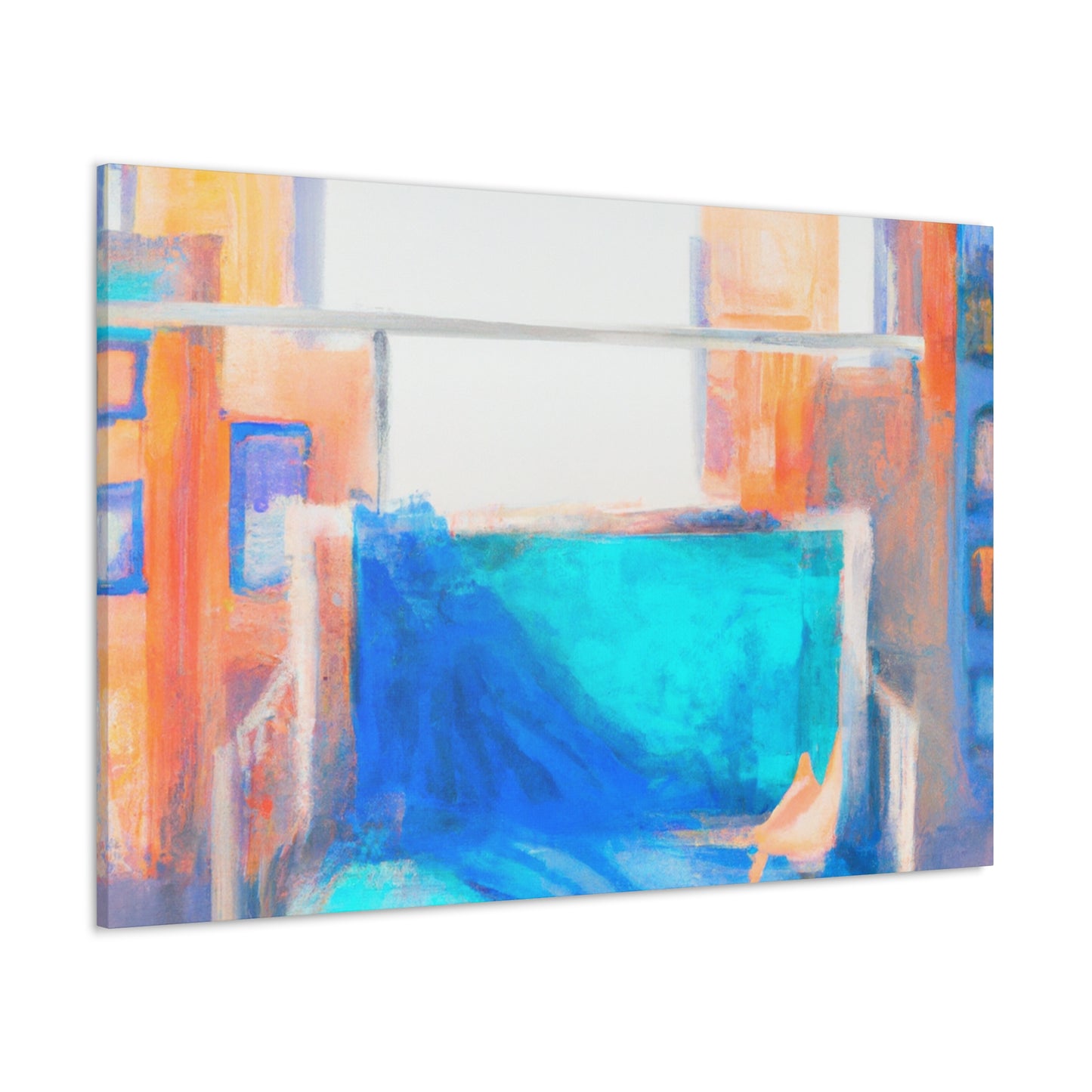 Famed Baroque artist, Dianalena Gossamer.-canvas
