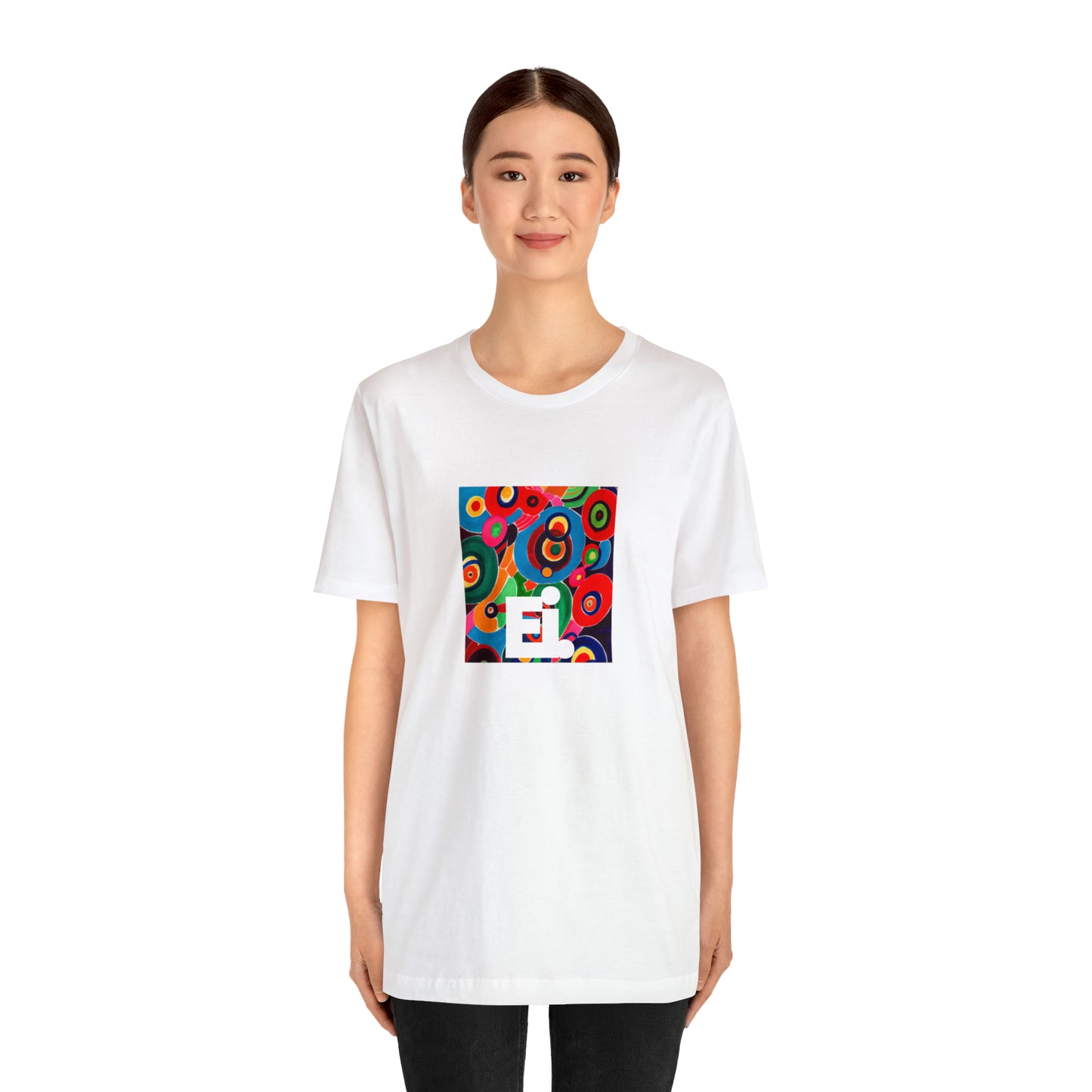 Giulia di Ferrara. She is an experimental streetwear designer from the 90s in Italy, known for her outrageous vibrant designs. She is a self-taught designer, passionate about creating nontraditional styles that blur the line between-Tee