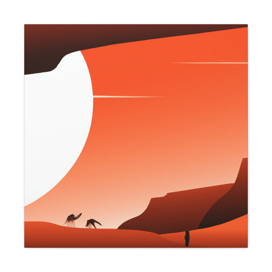 Quinn "Eagle Feather" Westernwater-canvas