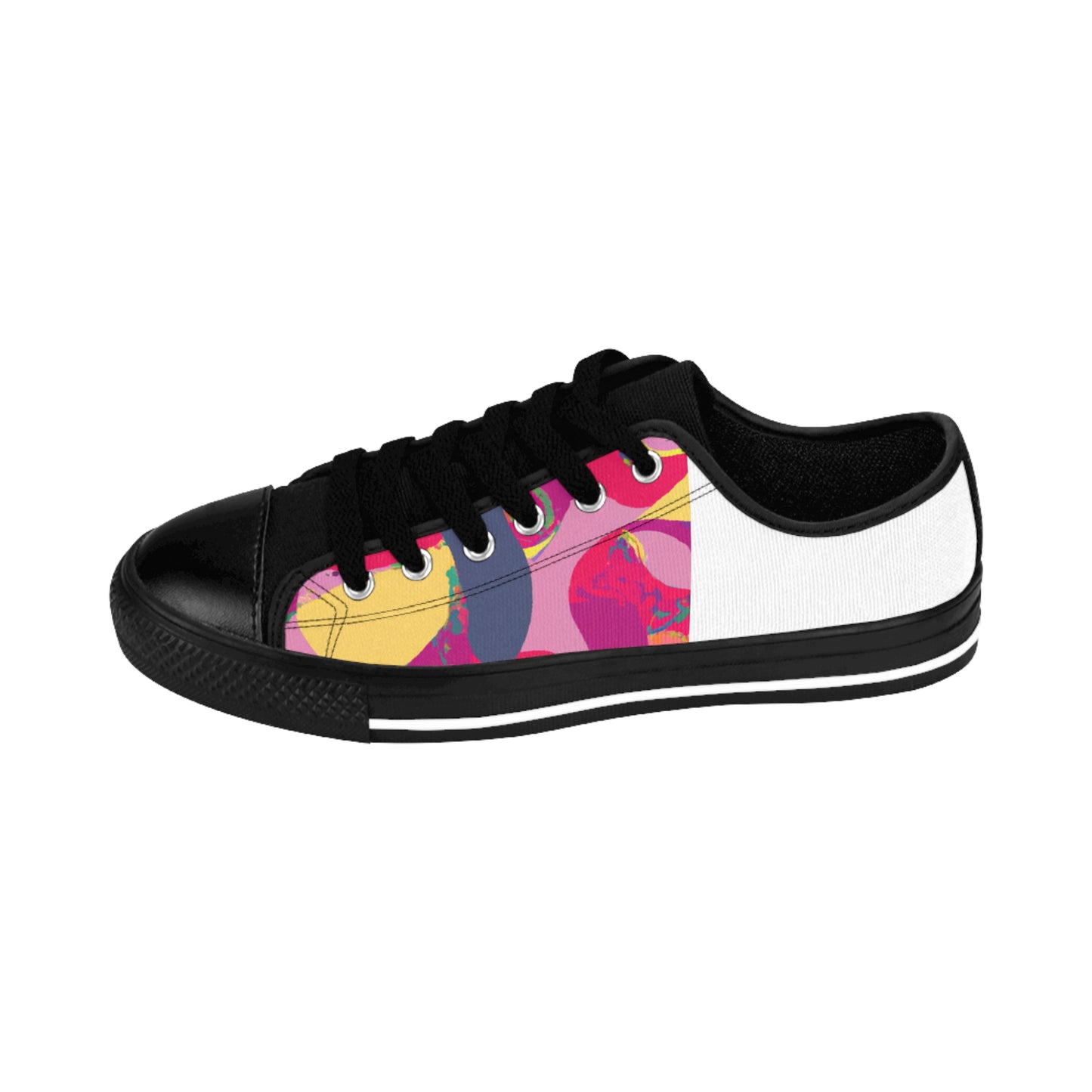 Julian de San Sabastion, a female shoe designer in 16th century Spain. She was known for her bold designs, mixing traditional Spanish leather and fabrics with intricate and colorful beadwork. Julian's eccentric designs soon found favor with the-low top