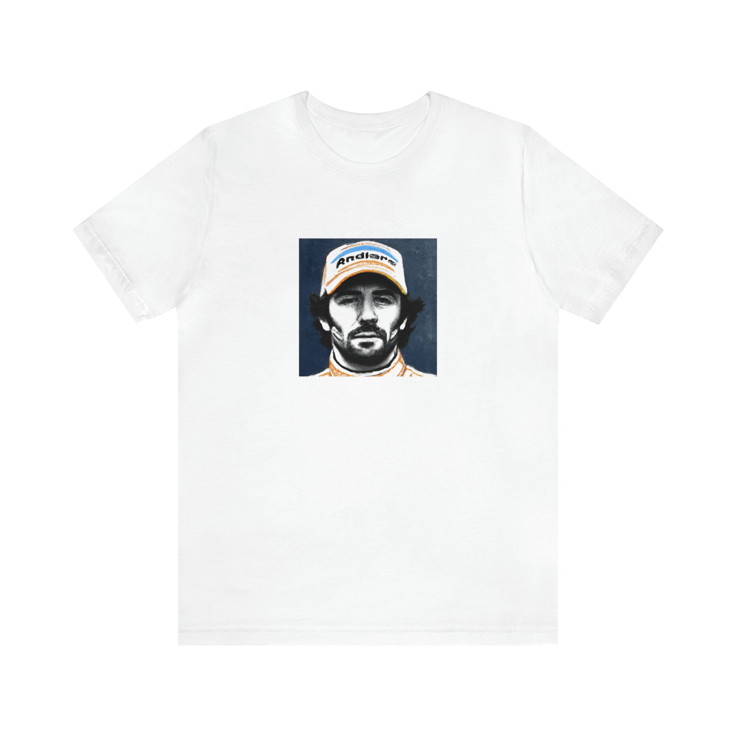 Lucio Marcello, a male streetwear designer from Italy in the 1990s. He was known for his bold, in-your-face street styles and for infusing classic Italian silhouettes and cuts with modern trends, creating daring-Tee
