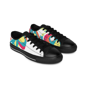 Marta Alonso, a female shoe designer from Spain during the 1500s. She was renowned for her intricate patterns and bold colors in her designs, which were inspired by her homeland's rich heritage and culture. Marta's shoes were beloved by-low top