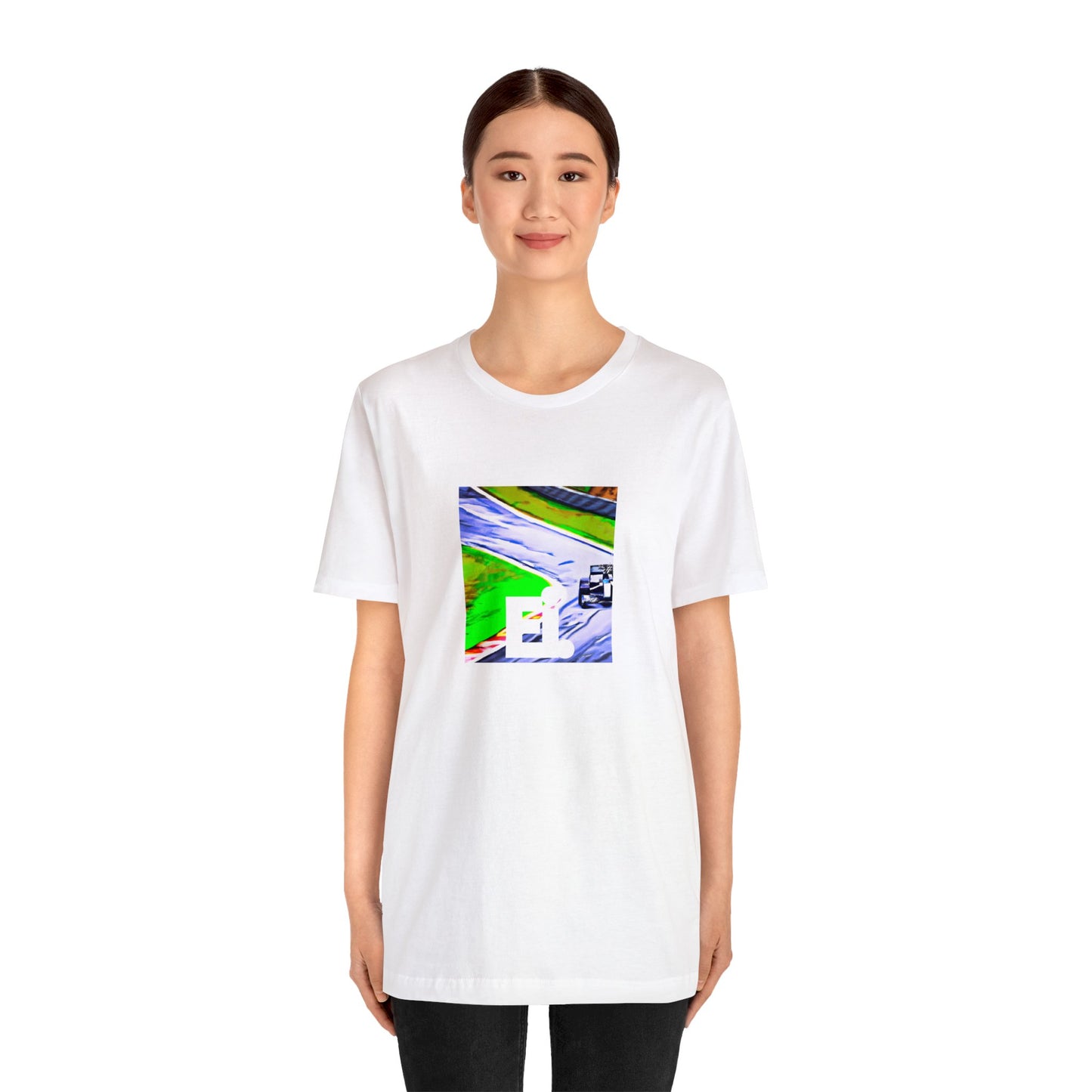 Gianna di Simone is an Italian streetwear designer from the 1990s. She is best known for her classic, yet modern designs. Her collections are a mix of vintage silhouettes with bold hues and daring detailing, often combining materials-Tee