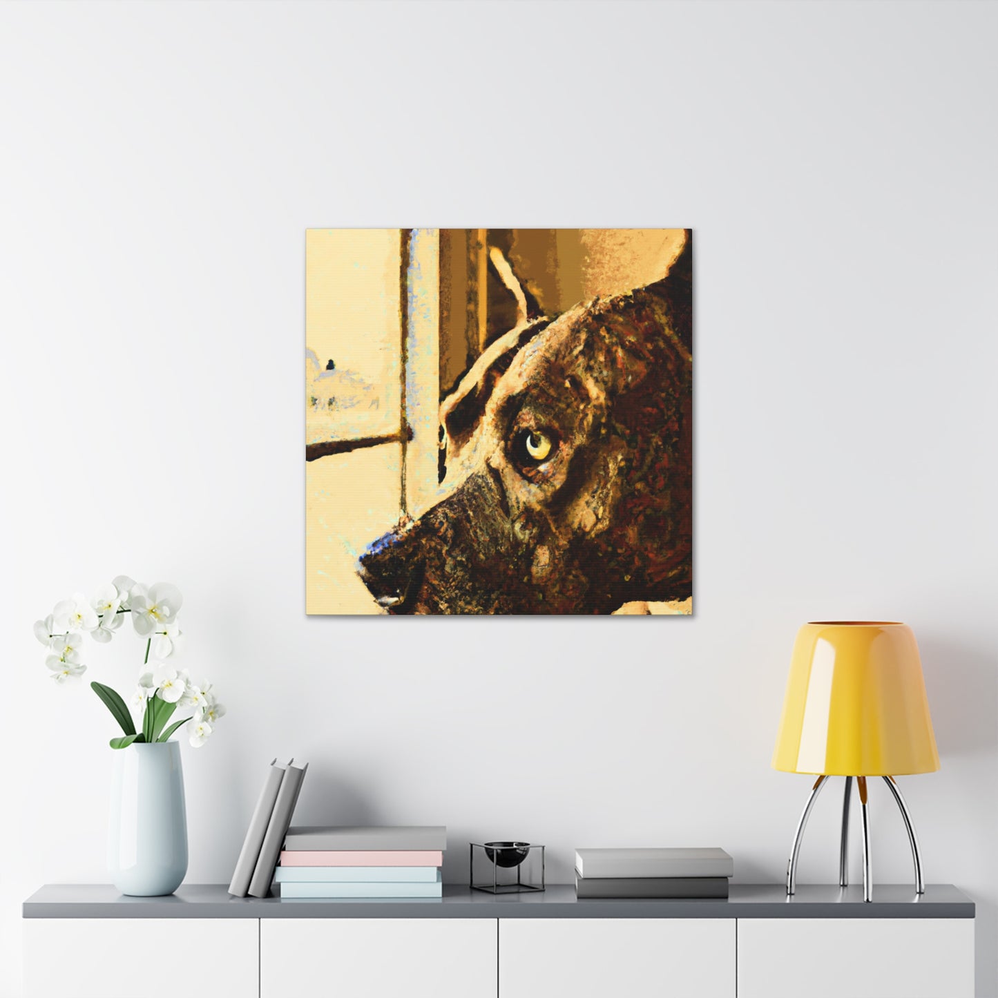 Hansielle de Oudekerk-canvas