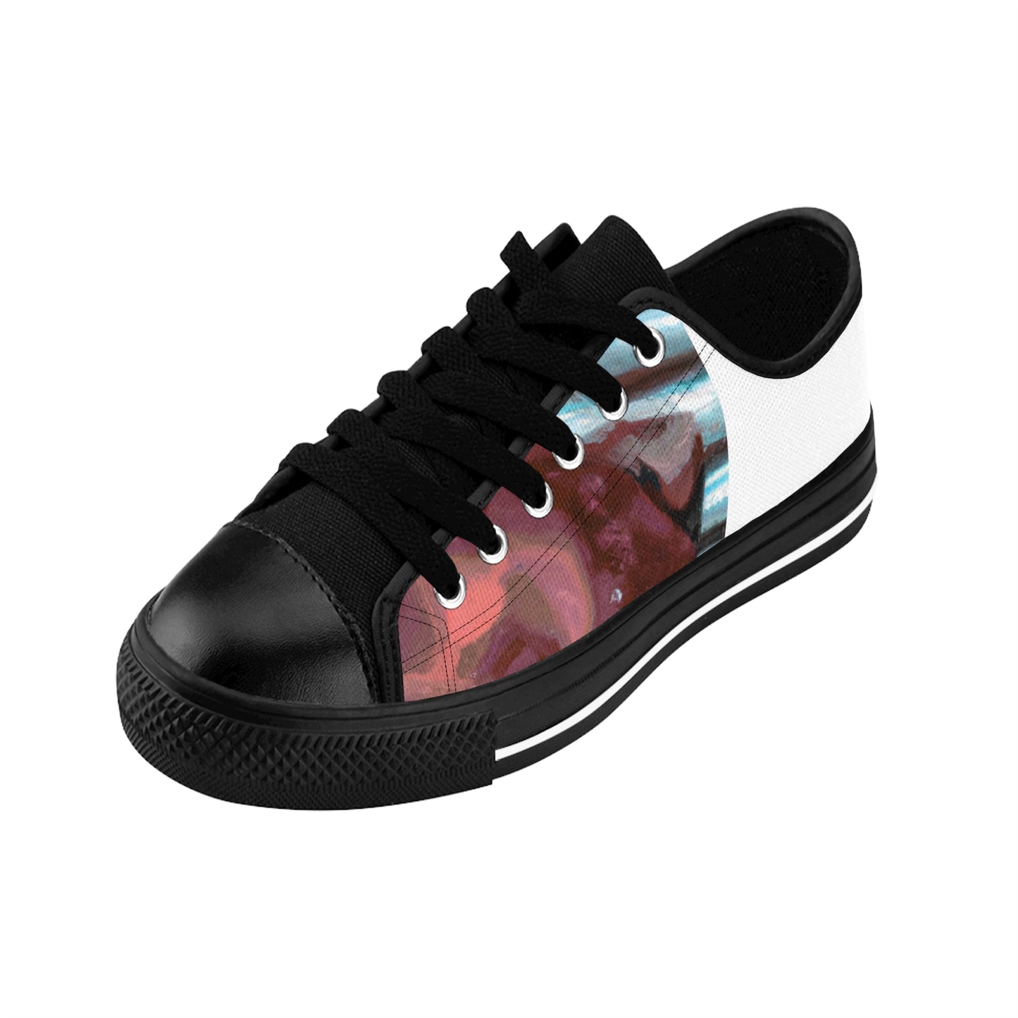 Manuel de Castro. He was born in 1525 in Madrid, Spain and was a master shoemaker known for his detailed and unique designs. He favored color blocking and intricate embroidery and was often commissioned to create custom shoes for royalty-low top