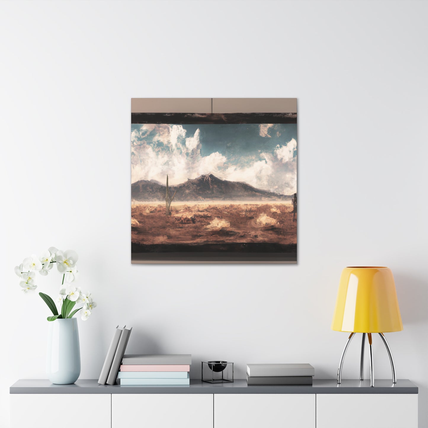 Curly Pricklywater-canvas