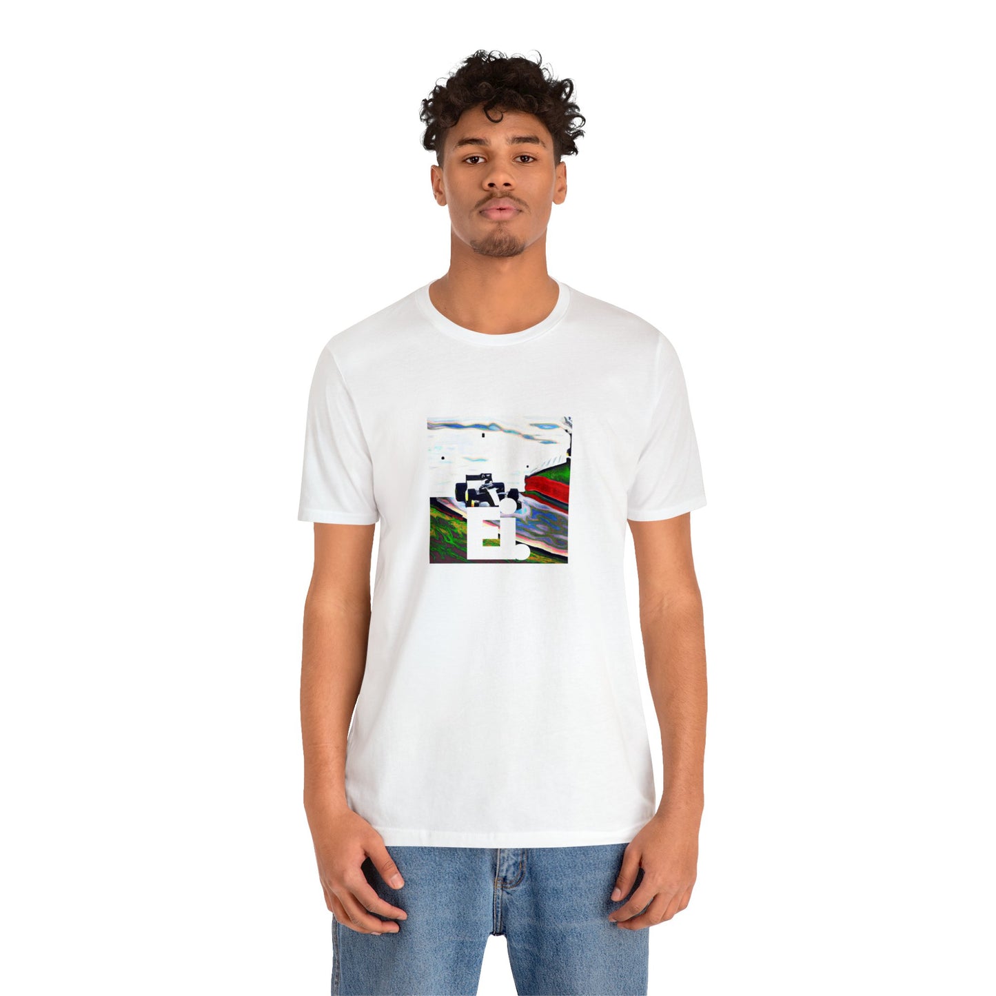 Giuseppe di Petrillo, a flamboyant Italian streetwear designer from the 1990s. His designs were characterized by bright colors, bold prints, and oversized silhouettes, often featuring unique graphic details. He developed a devoted following-Tee