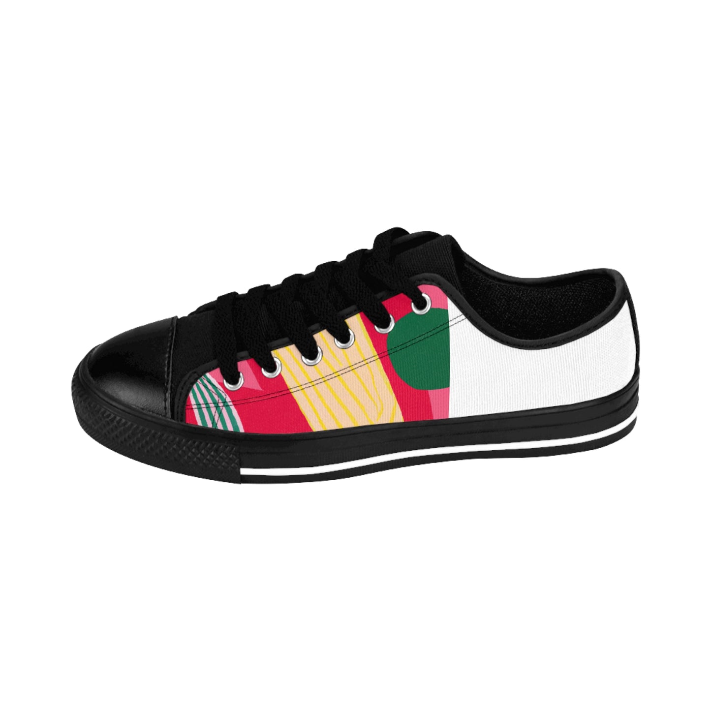 Federica Mendoza, a pioneering 16th century Spanish shoemaker from Madrid. She introduced revolutionary shoe designs and fashionable styles that captivated the Spanish elite of the time. She was known for her exquisite craftsmanship, daring use of-low top