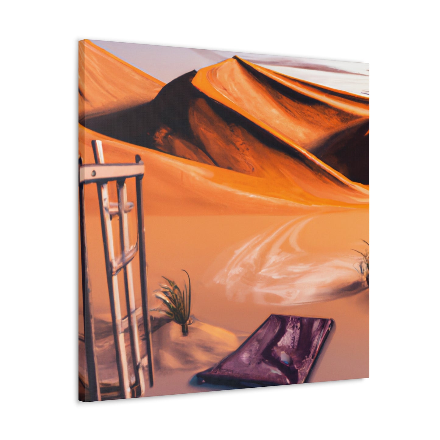 Quincy Highlands, the Artist of the Canyons.-canvas
