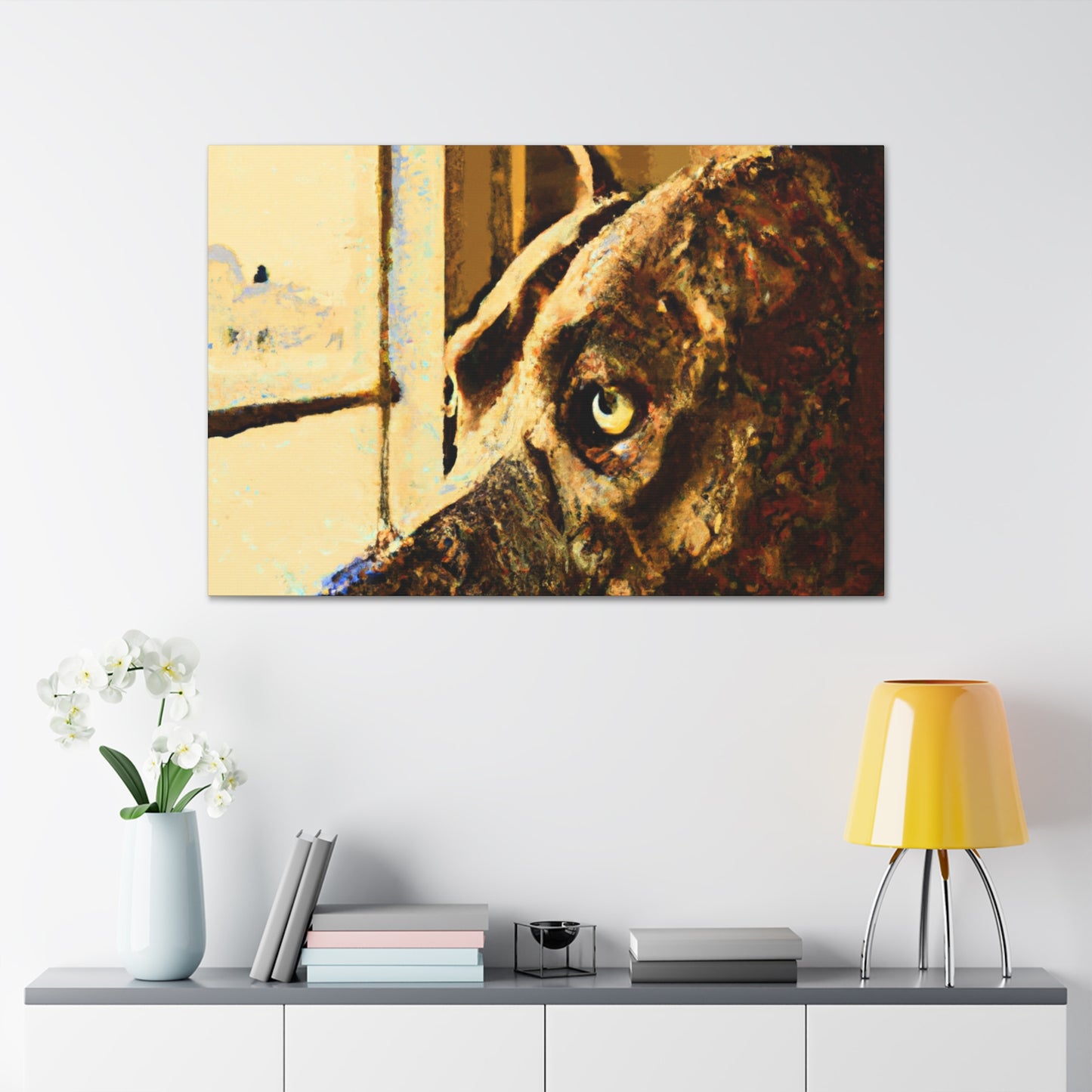Hansielle de Oudekerk-canvas