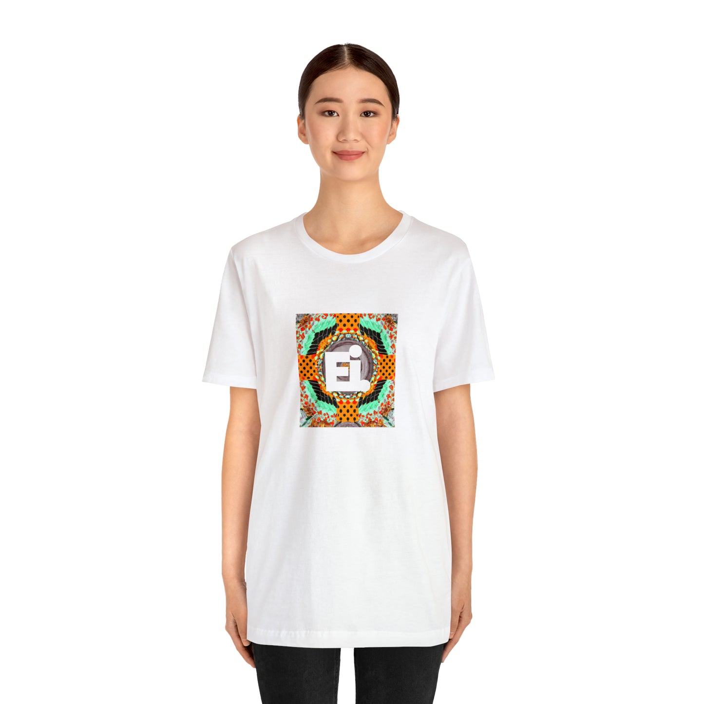 Federico Antonelli - a female Italian streetwear designer from the 1990s who is known for her vibrant and eccentric designs, featuring bold colors and exaggerated slouchy silhouettes. She has a bold and independent creative spirit that reflects-Tee