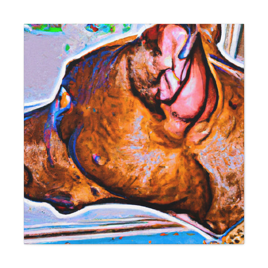 Theophilus d'Arcy-canvas