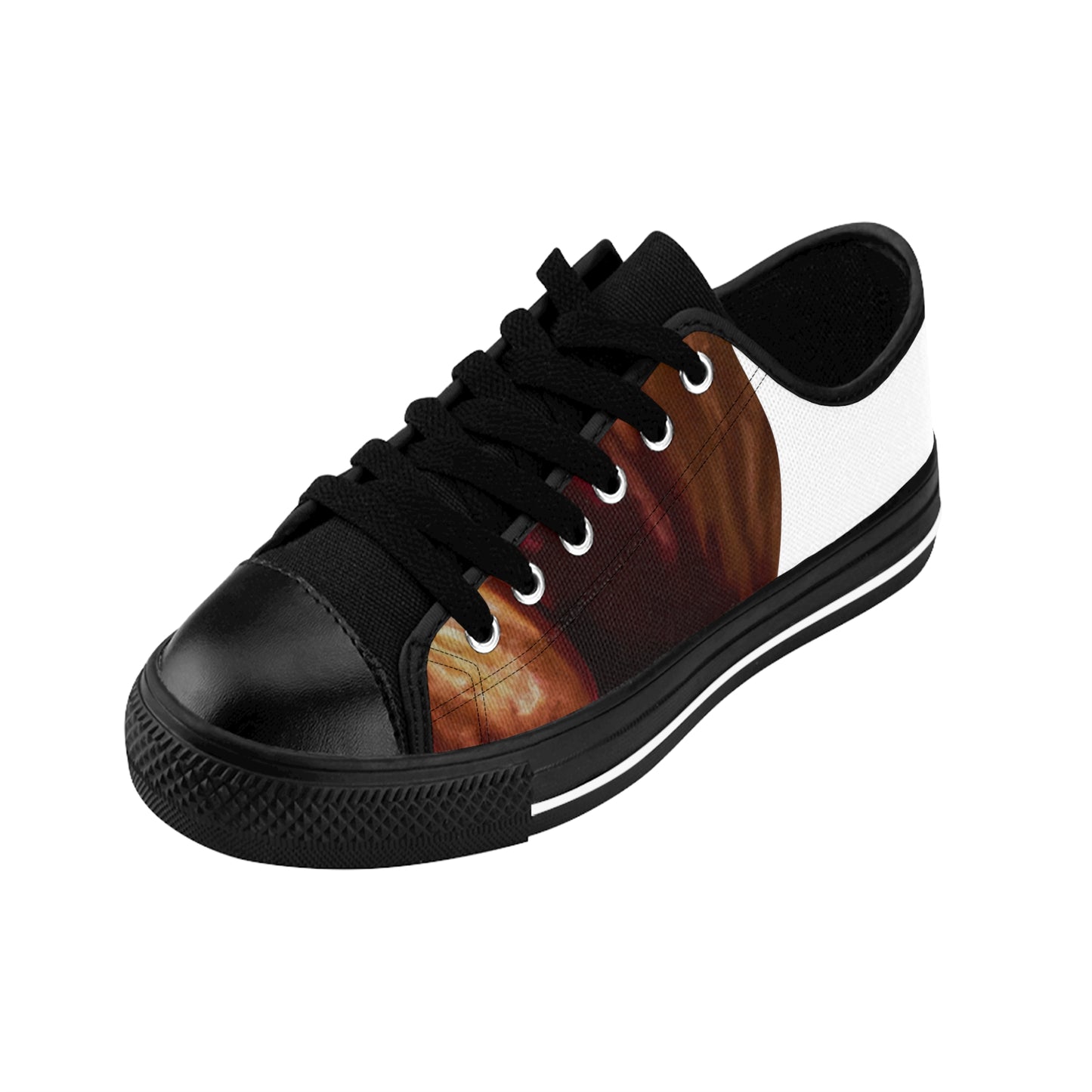 Antonio Liberata, a male shoe designer from Valencia, Spain in the 1500s. He was known for his unique, creative, and intricate designs. He favored the pointed toe style and experimented with bright colors and materials like velvet and-low top