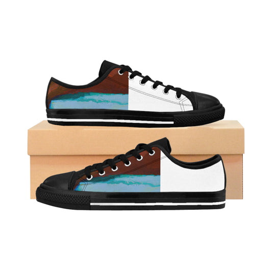 Manuel de Griegas
Manuel de Griegas was an ingenious shoe designer from the 1500s in Spain. He was celebrated for his ingenious designs, combining traditional Spanish style and modern materials he innovated during the era.-low top