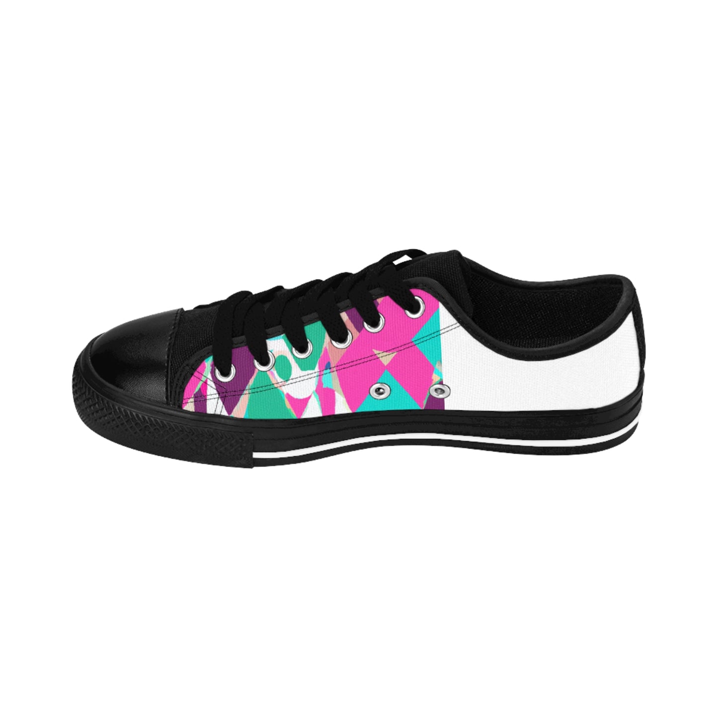 Jaime Carlos is a famed shoe designer from Spain in the 1500s. He is most well-known for his handcrafted leather shoes, which boast intricate stitched patterns and bright pops of color. Many of his designs are quite daring for-low top