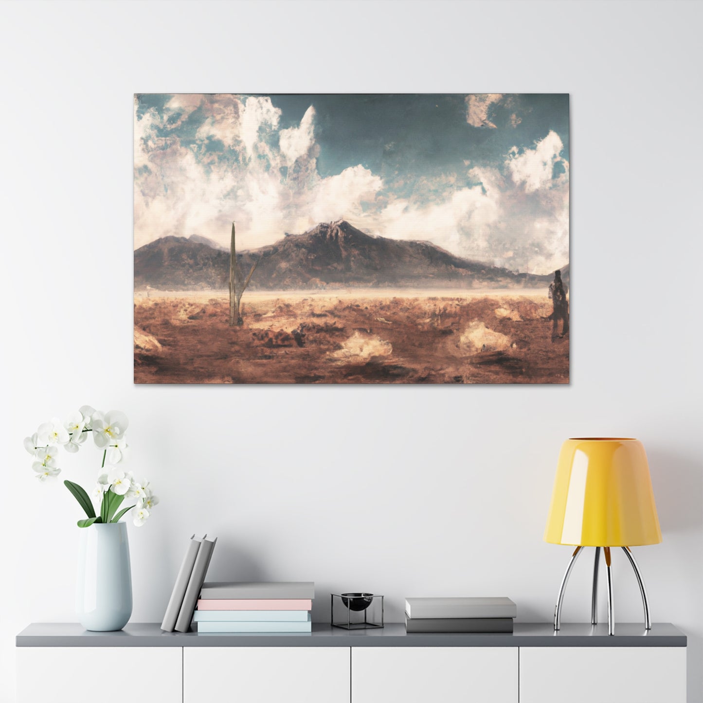 Curly Pricklywater-canvas