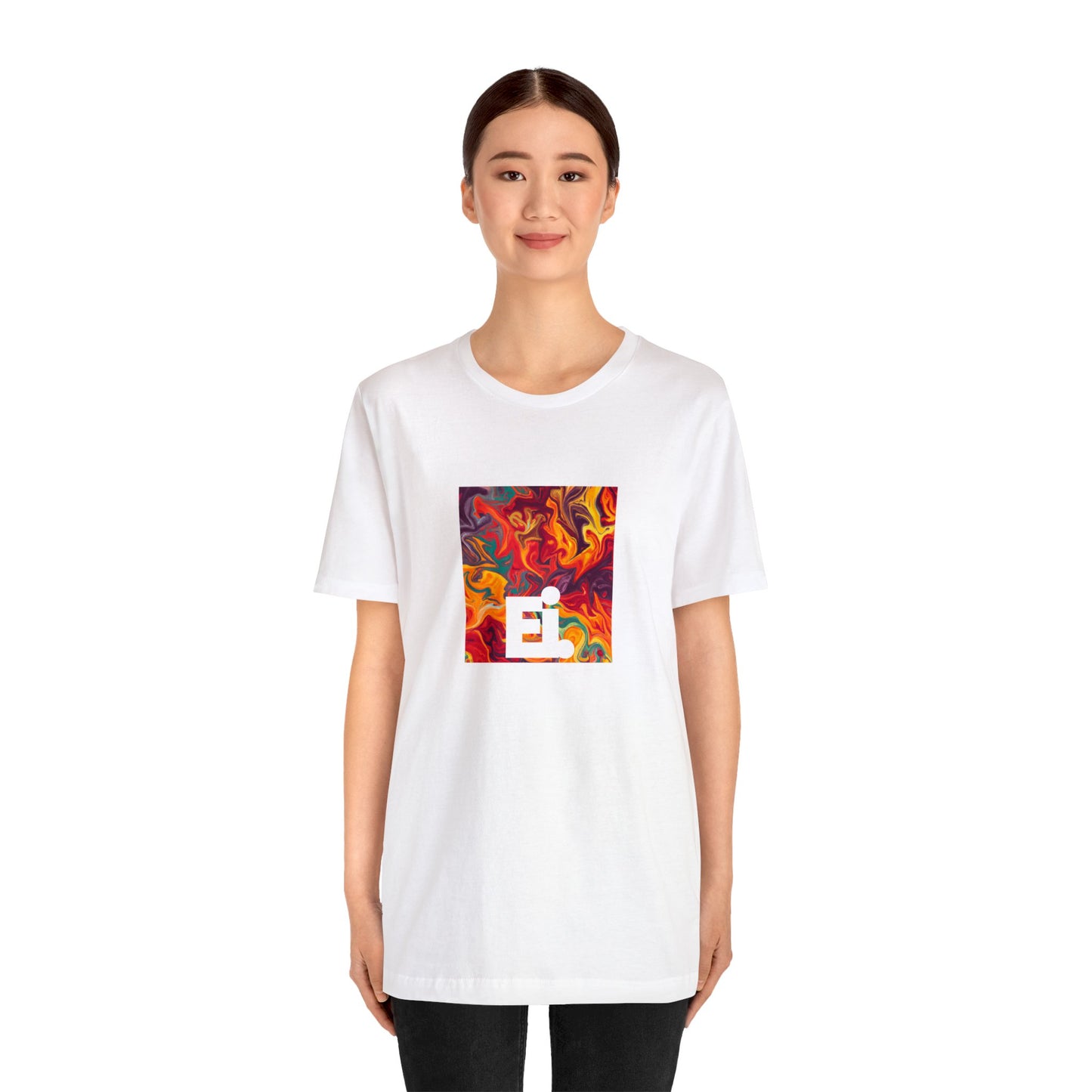 Dario Veri, an innovative Italian streetwear designer from the the 1990s. He gained fame for his grungy and creative designs that featured distressed denim, bright colors, and custom artwork. His signature look combined comfort with stylish appeal,-Tee