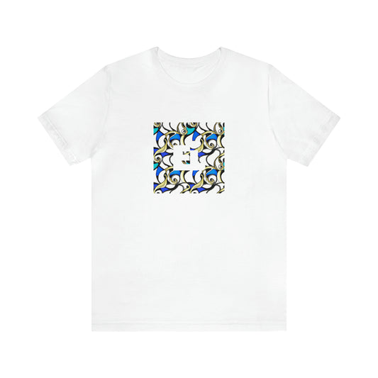 Giovanni DiMarco, a flamboyant and daring Italian streetwear designer from the 1990s. He was known for his bold, adventurous designs, often going against the grain of traditional streetwear with unique patterns and color combinations.-Tee