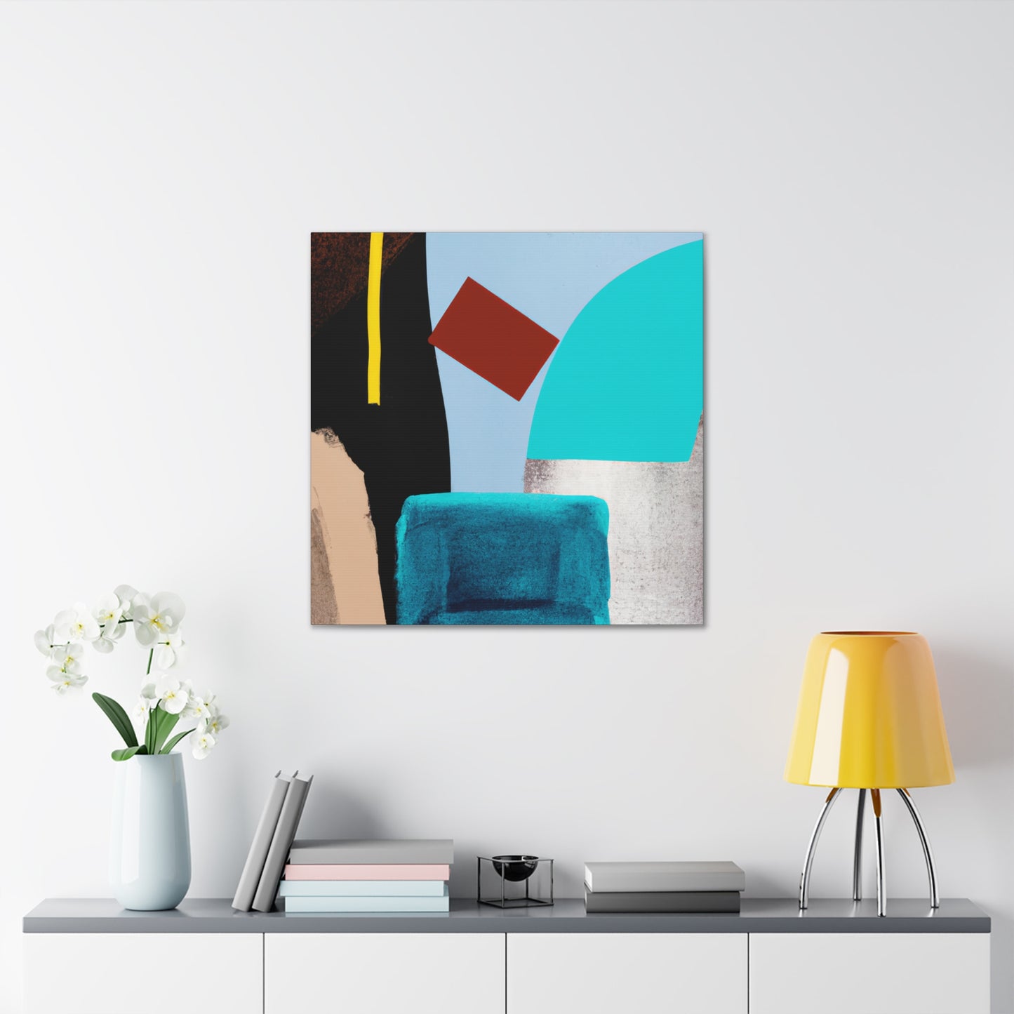 Varda Vermillion-canvas