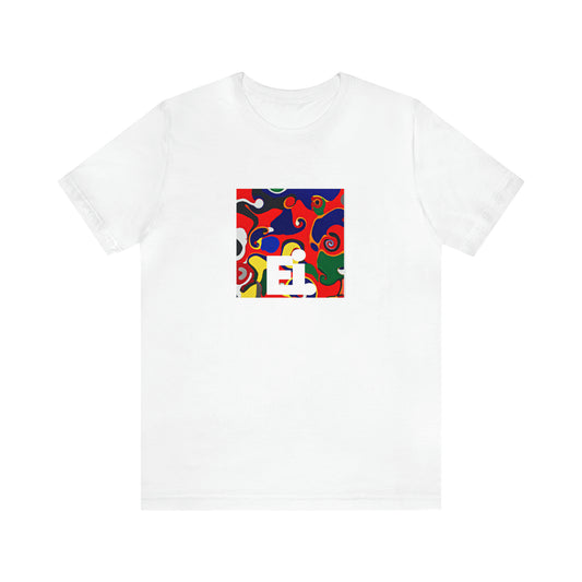 Carola Romano, female:
Carola was an aspiring streetwear designer from Milan, Italy in the 1990s. She was a trailblazer, known for creating fashionable, yet minimalist designs inspired by traditional Italian fashion. Her-Tee