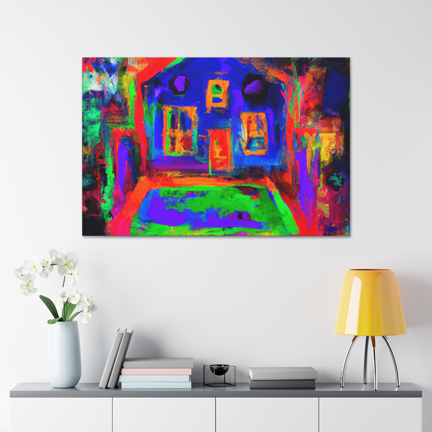 Christine Valardi.-canvas