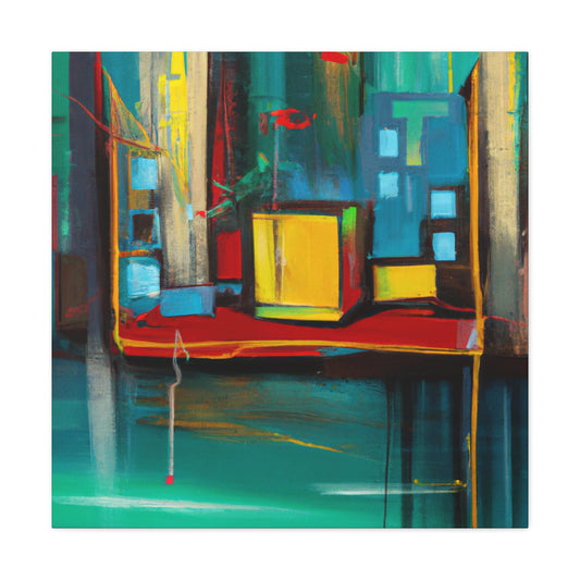 Percival De Vries.-canvas