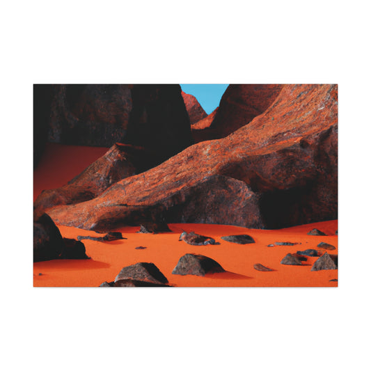 Cedar Brushstroke - a female artist renowned for her stunning landscape paintings inspired by the wilds of the American West.-canvas