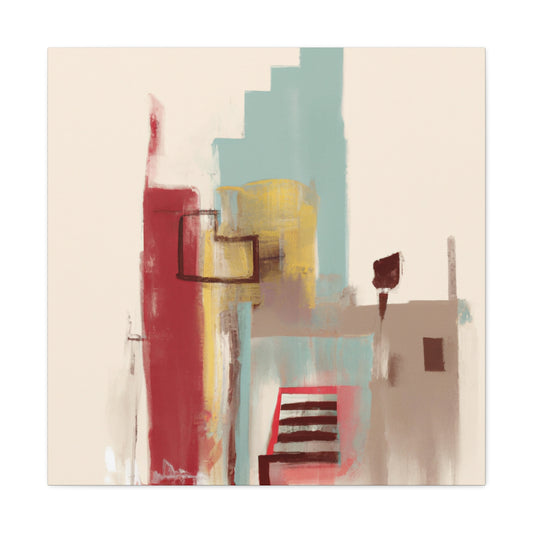 Johannes Verna de Driehoek-canvas