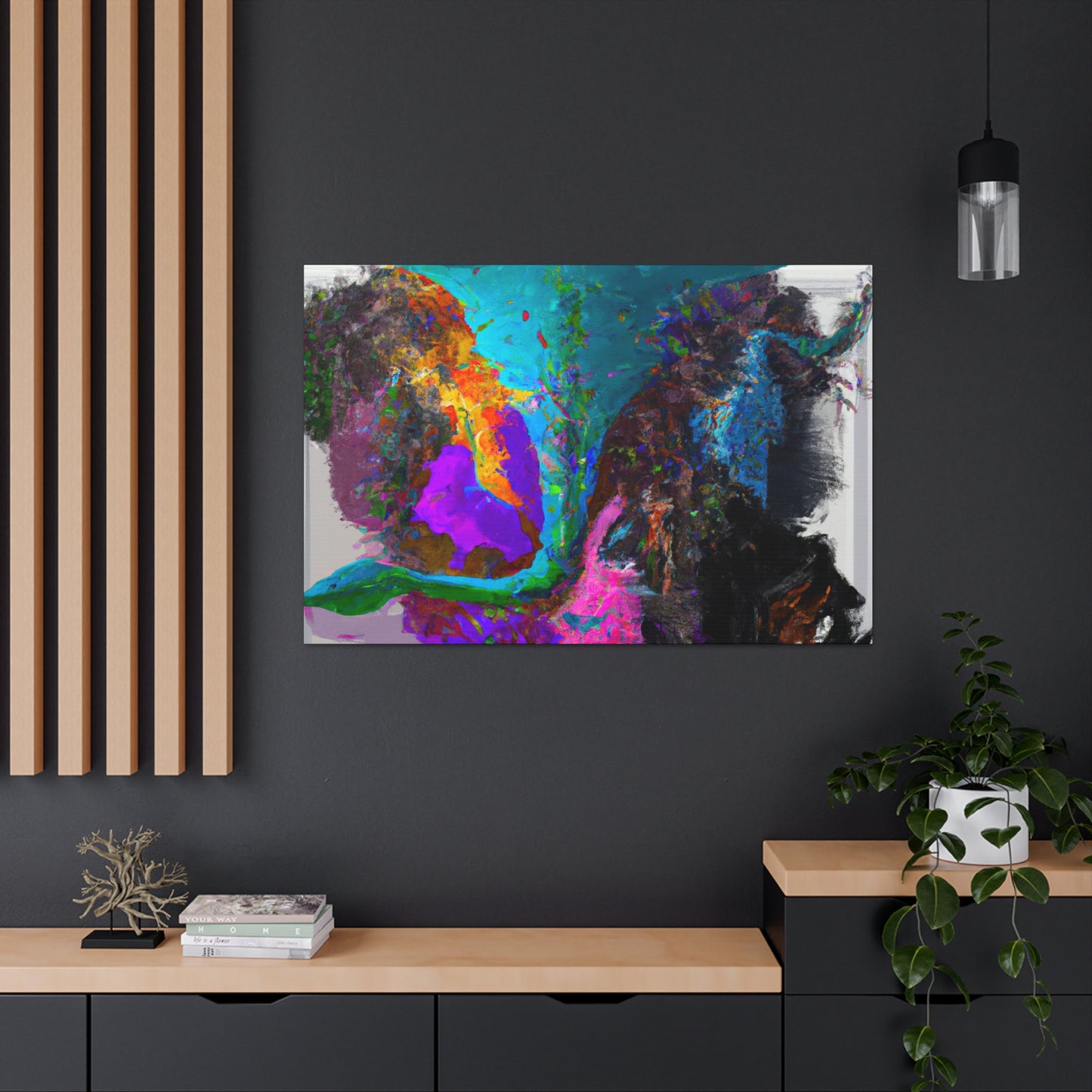 Hortencia Braga di Venizia.-canvas