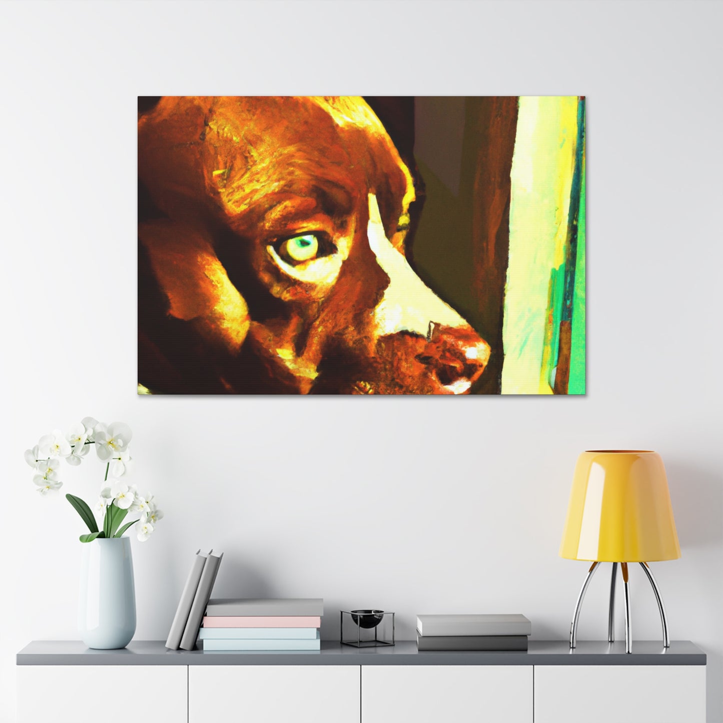 Chrystanthe Le Rouge-canvas