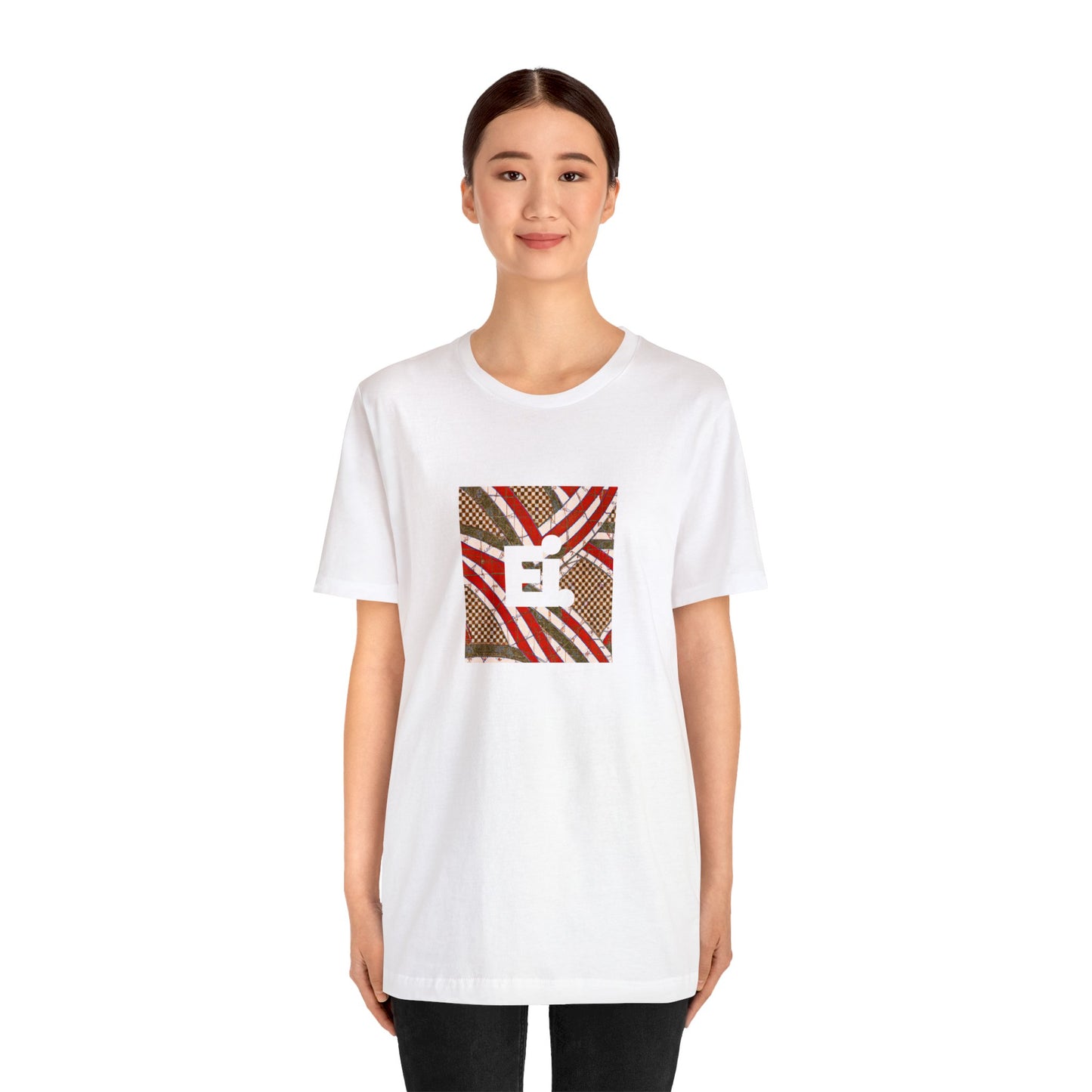 Ermeo Alonso, a renowned Italian street-style designer from the 1990s, known for his bold, vibrant designs and diverse use of color. His fashion was heavily influenced by hip-hop culture and often featured striking patterns and intricate text-Tee