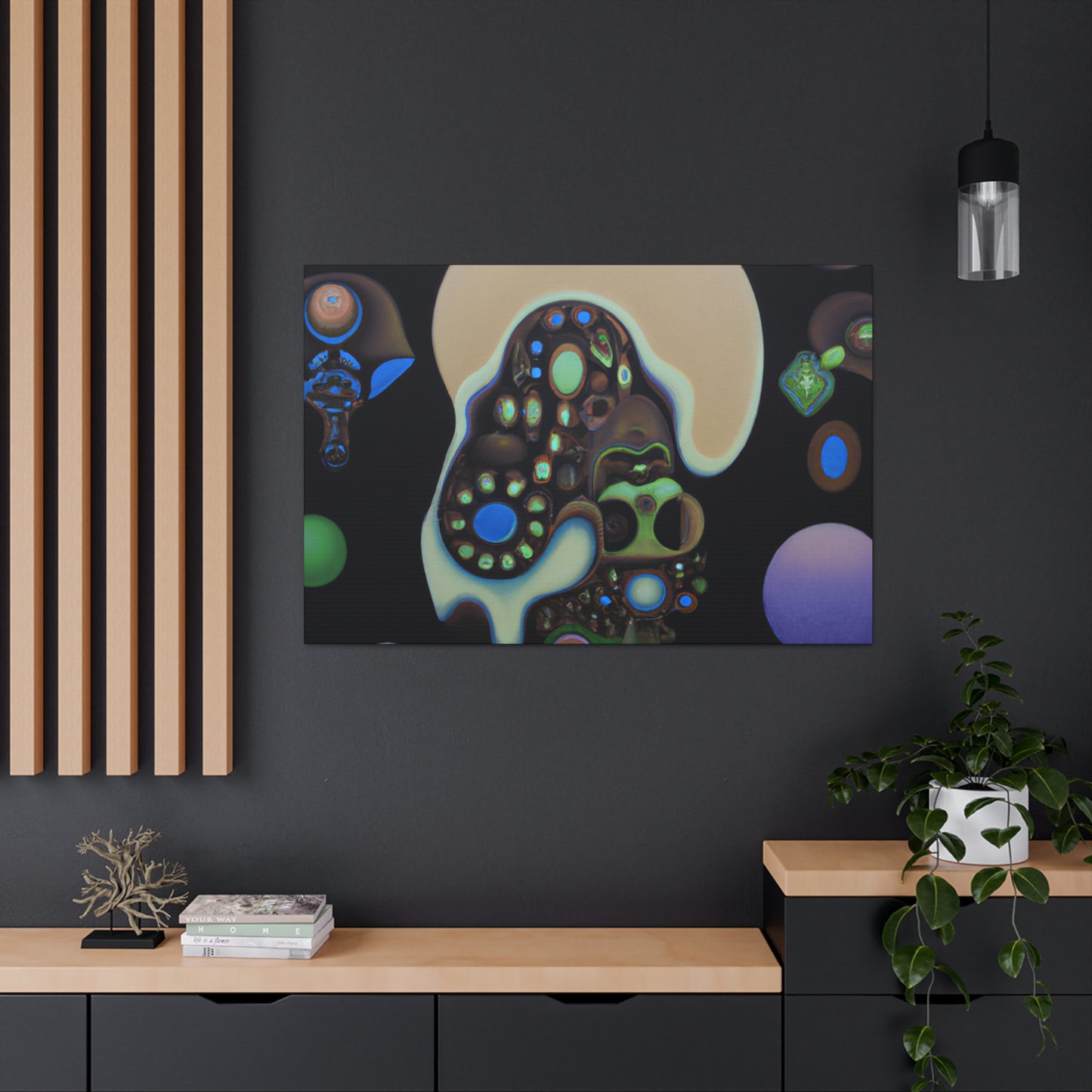 Verdigris de la Verite-canvas