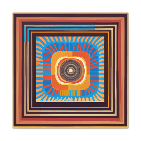 María de la Pintora Sinestra.-canvas