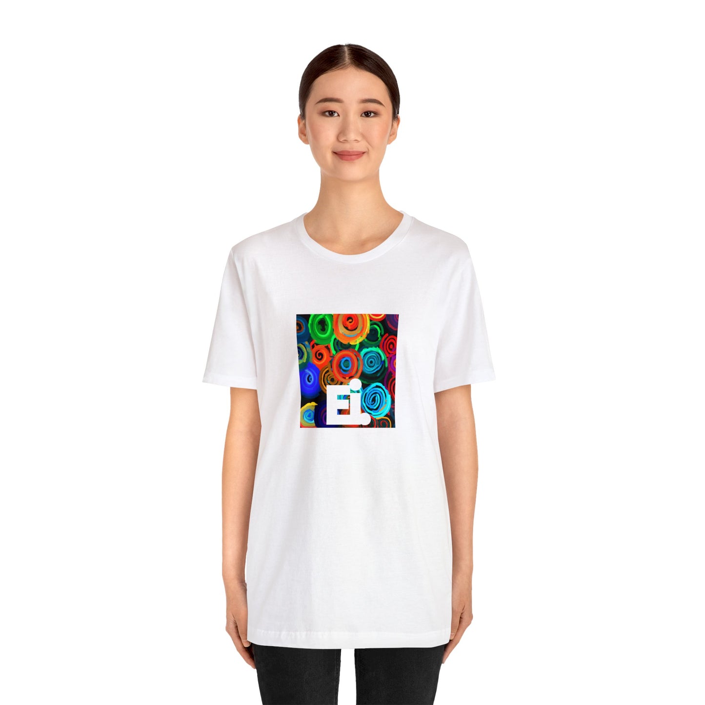 Giovanni Renaldo, a male streetwear designer from Milan, Italy in the 1990s. He was known for his edgy, urban styles inspired by the graffiti that lined city streets and was often seen walking around town in his own-Tee