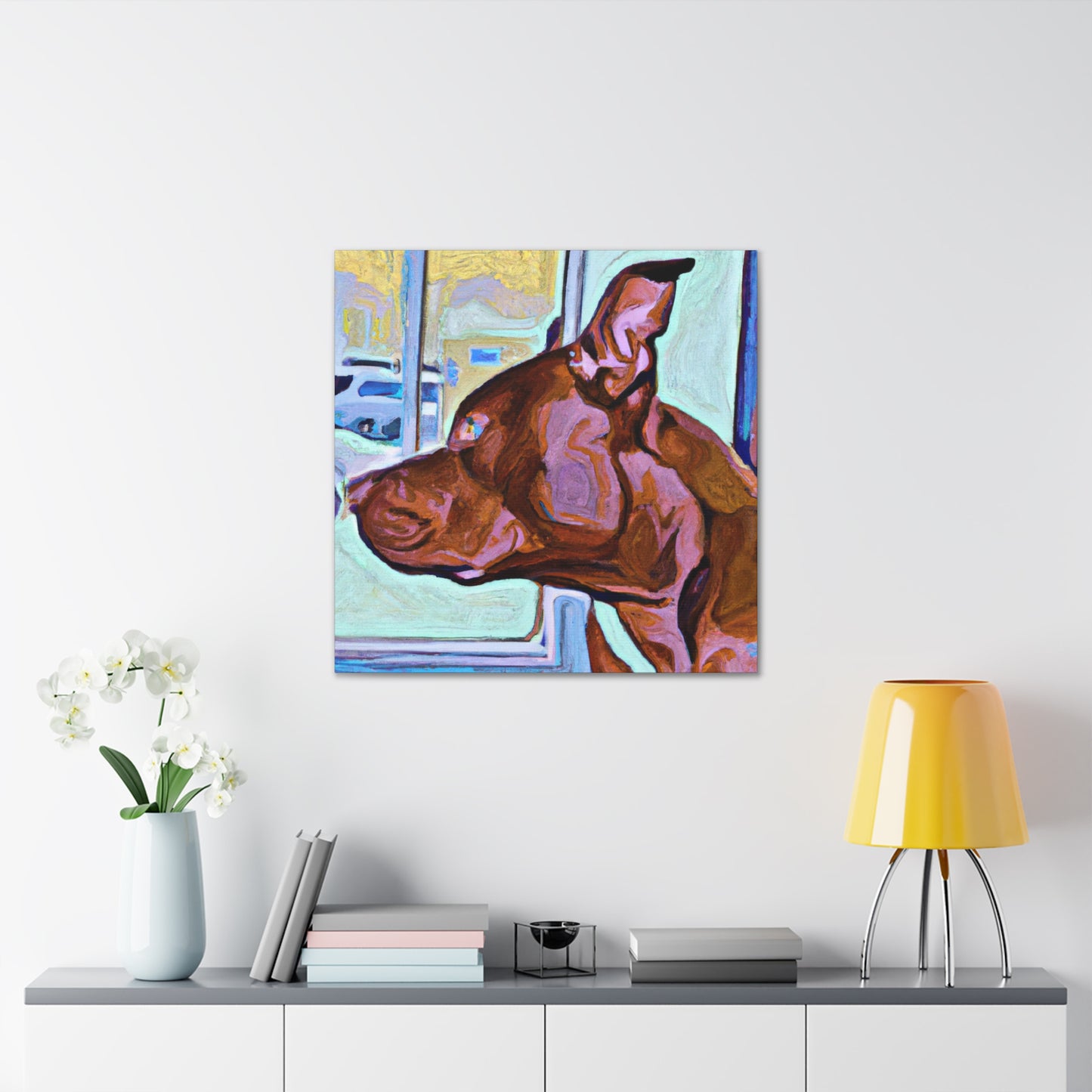 Rembrandtina da Vinci-canvas