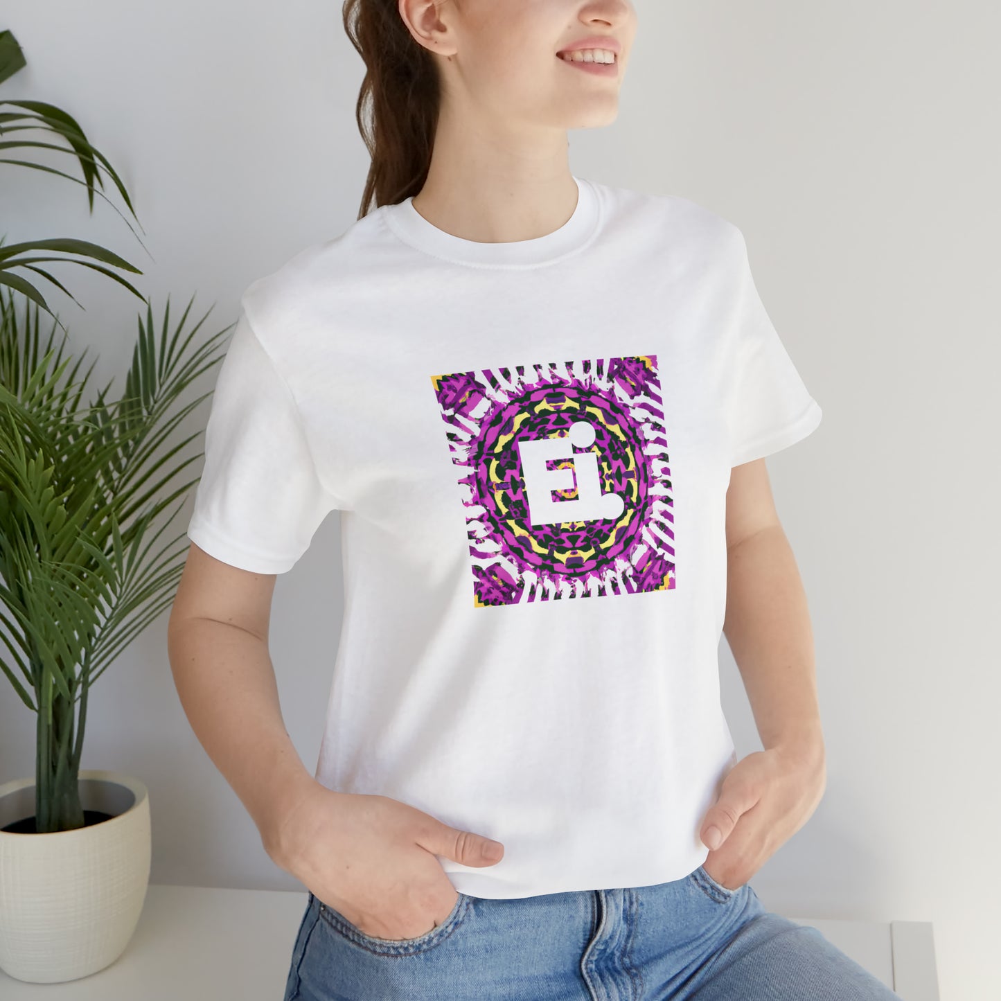Gina Ranellucci, the Italian-born streetwear designer from the 1990s who made a name for herself creating unique and daring fashions. She drew inspiration from the vibrant street life of Italy, bringing to life colorful graffiti,-Tee