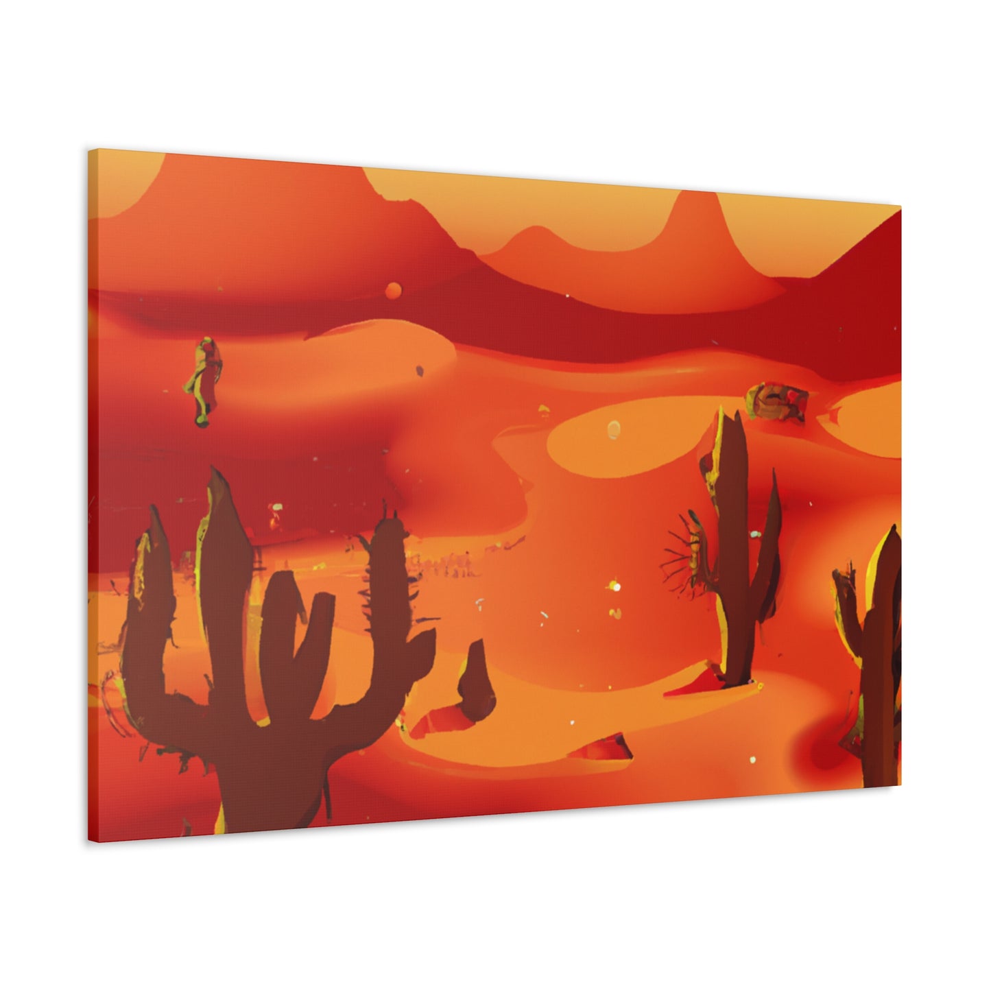 Wild West Painter Berta Banks-canvas