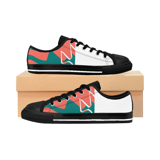 Abelardo Fabregas, a male shoe designer from Spain in the 1500s. A masterful craftsman, Abelardo was known for his bold, creative designs and attention to intricate details. He often used materials from exotic animals such-low top