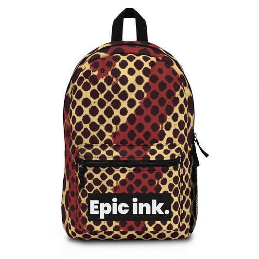 Jeanne Modesté, the Famed French Impressionist.-backpack