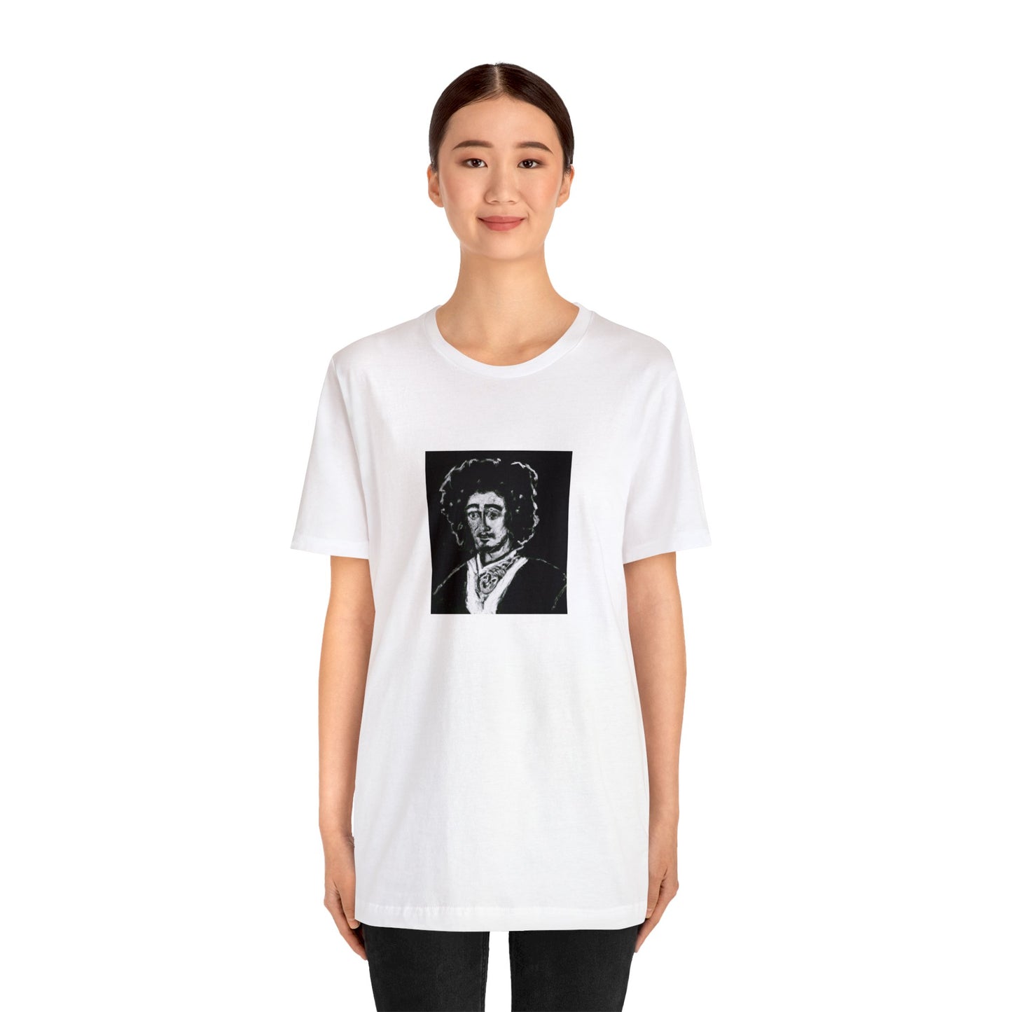 Rosa Romano, a female streetwear designer from Padua, Italy in the 1990s. She created eclectic, bold styles that blended urban streetwear with Italian sophistication. Her pieces were a mix of traditional tailoring with urban-y-Tee