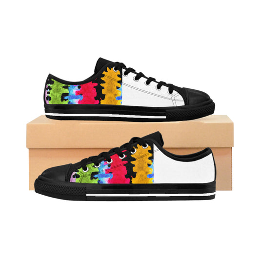 This shoe designer is Enrique Altamira, a master of craftsmanship from sixteenth-century Spain. He specializes in creating intricate, handcrafted designs from the finest materials available. His most iconic shoe, the Alta Flors, features-low top
