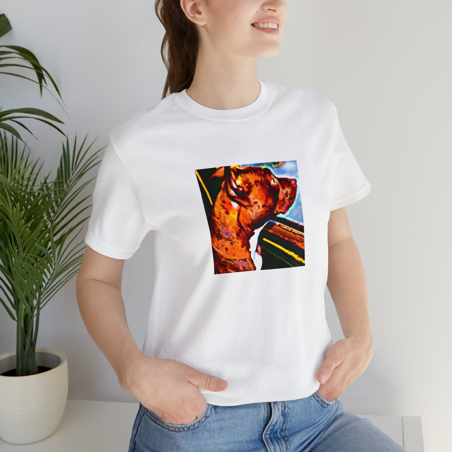 Sofia Pamilozzi, a female streetwear designer from Milan, Italy in the 1990s. Her edgy and stylish designs often featured graphic prints in bold colors, combined with intricate cutouts, making her clothes stand out among the-Tee