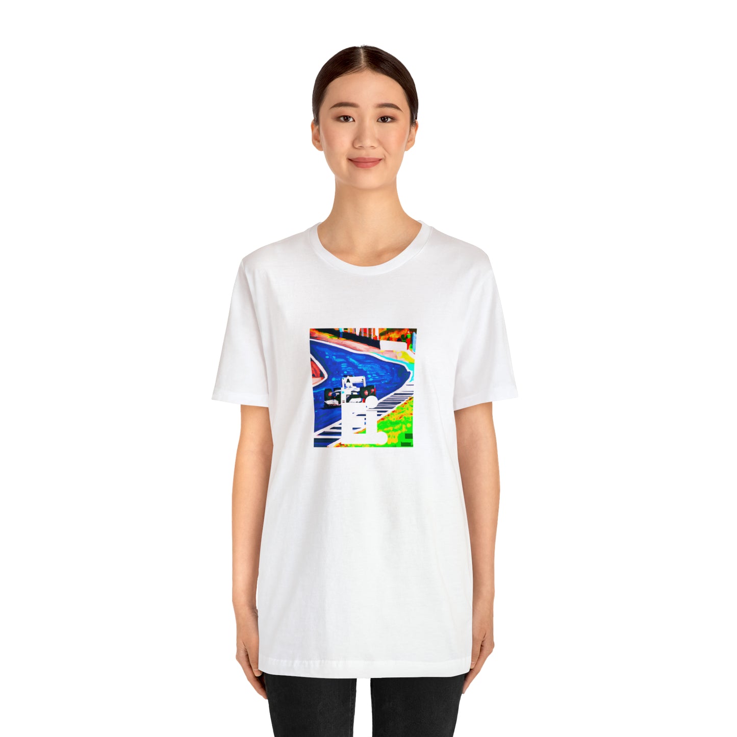 Gianpaolo Gianni, a stylish, Italian luxury streetwear designer from the 1990s. He was known for his innovative, classic designs and his use of bold colors and textures. He often used recycled denim and leather to create statement-Tee